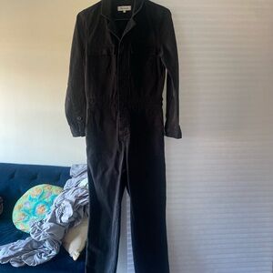 Chic Black Utility Jumpsuit